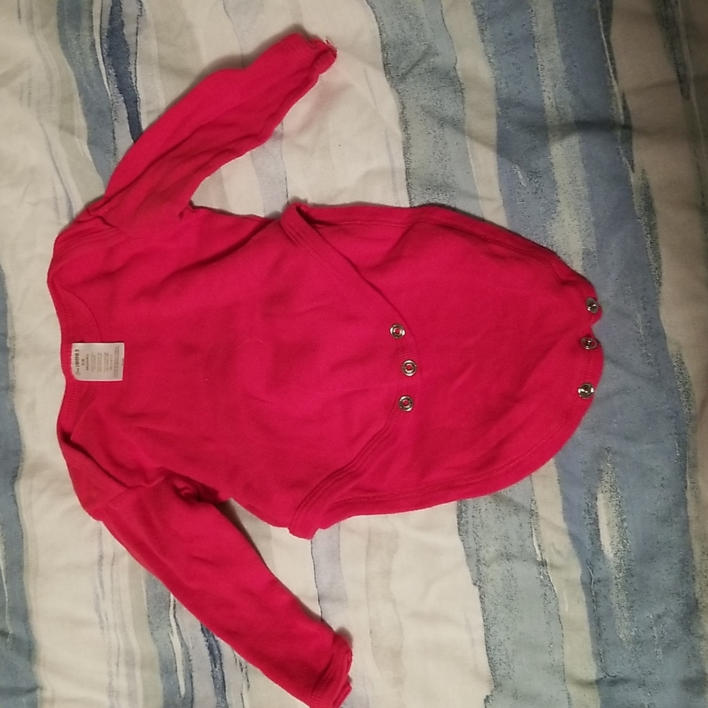 5/25 onepotato2 long sleeve onsie size 3/6m